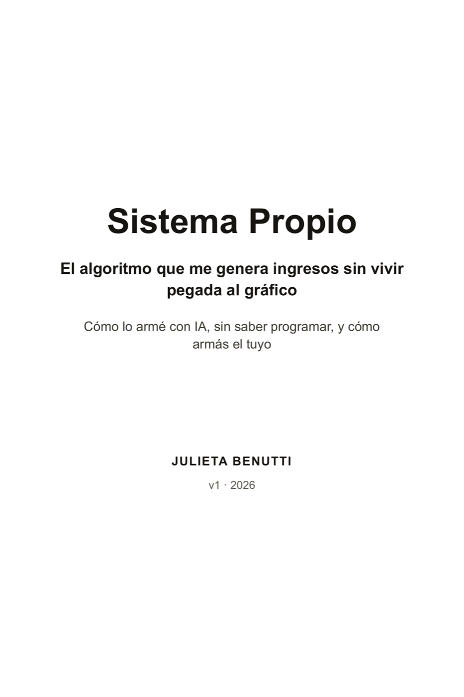 Portada del PDF Sistema Propio