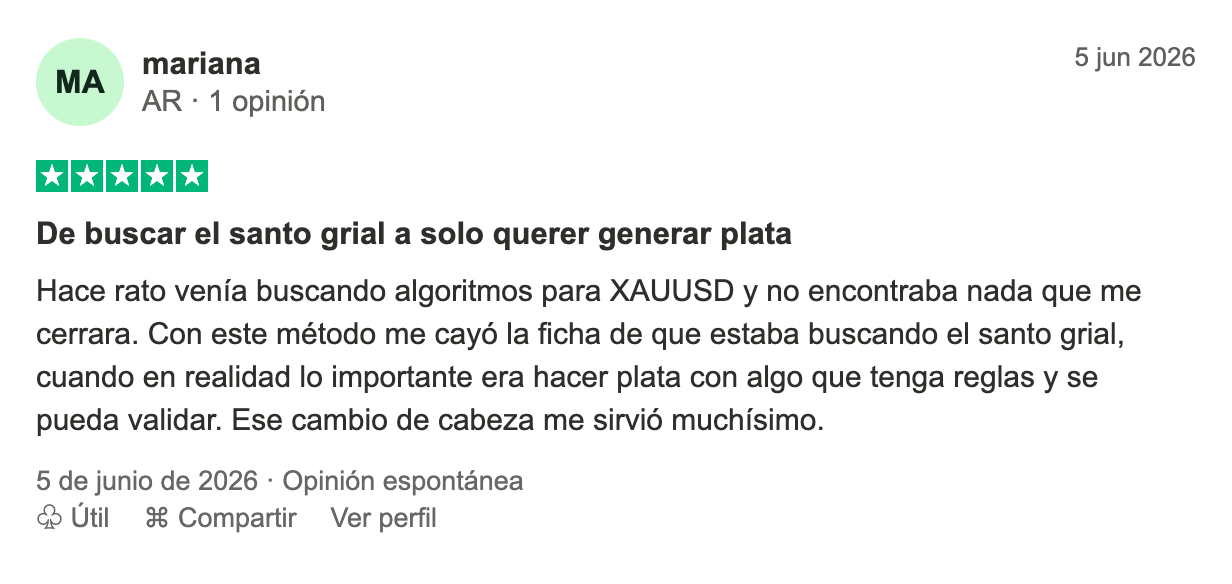 Opinión de mariana sobre Sistema Propio
