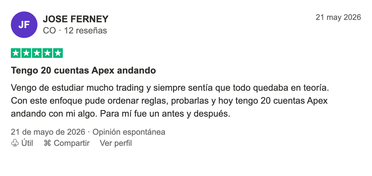 Opinión de Jose Ferney sobre Sistema Propio